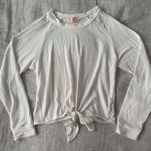 White longsleeve top